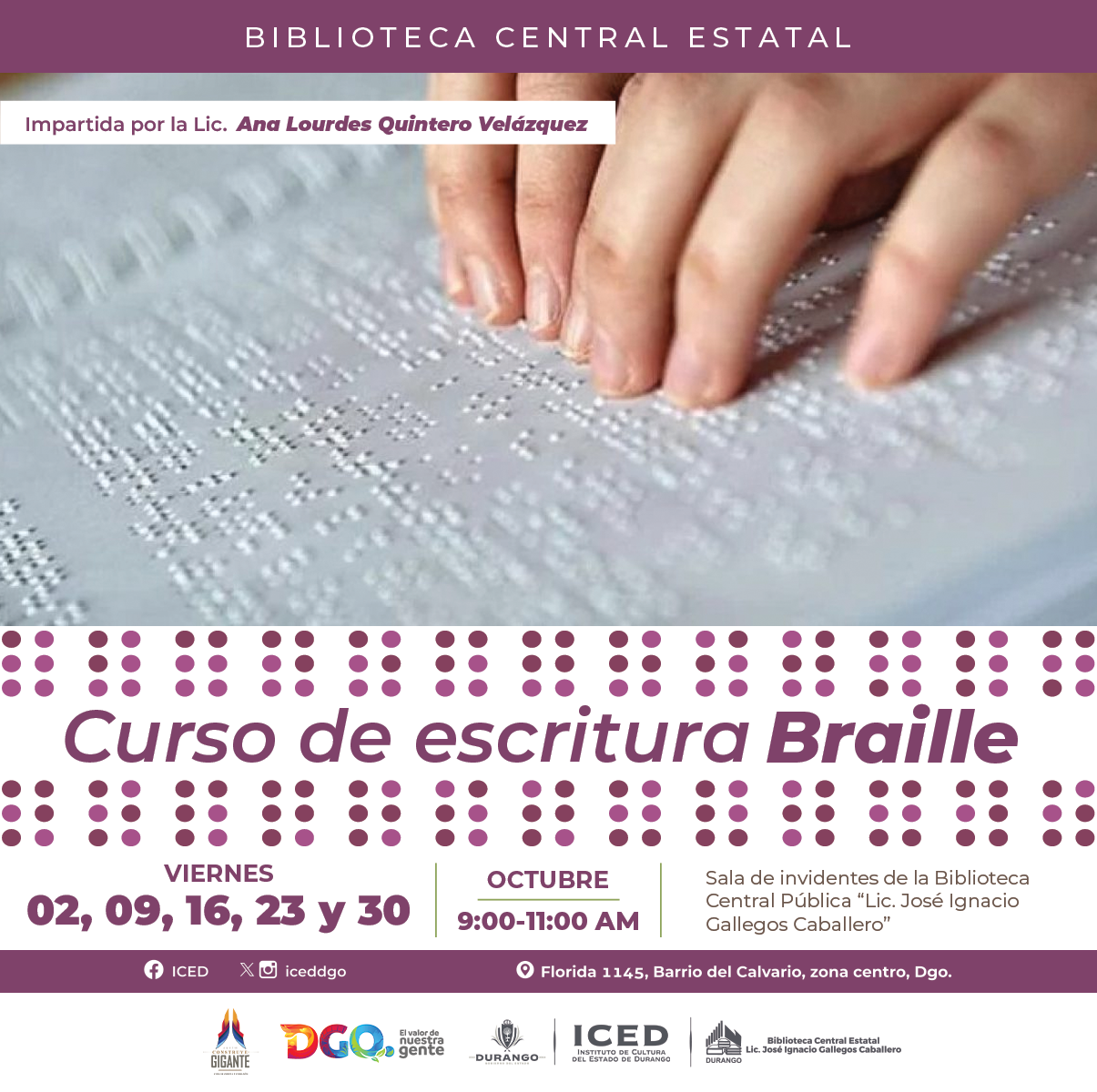 Curso de braille