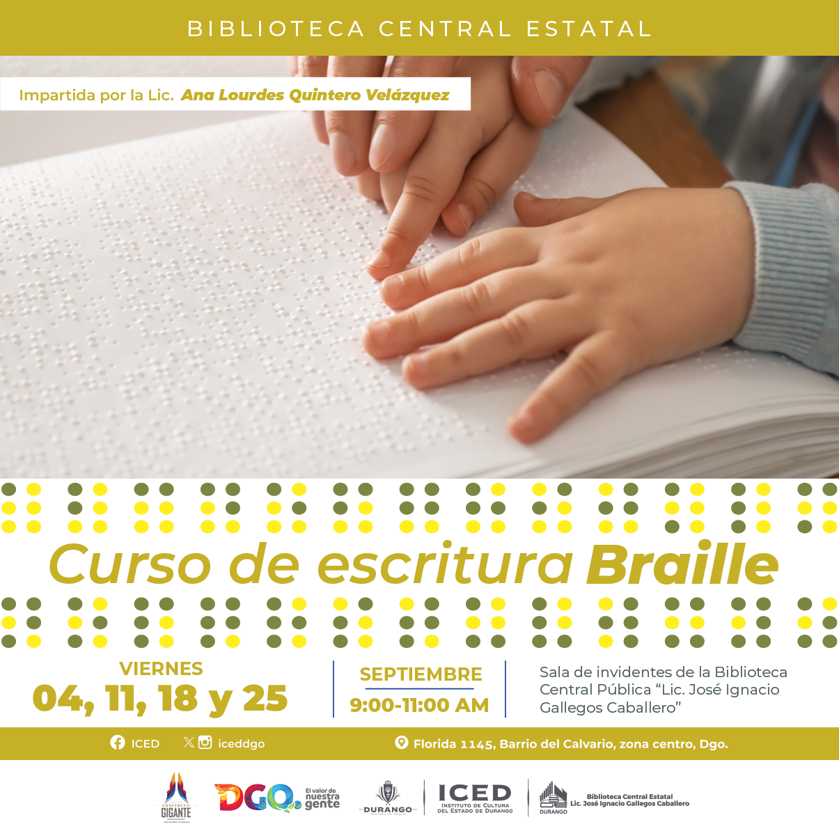 Curso de braille